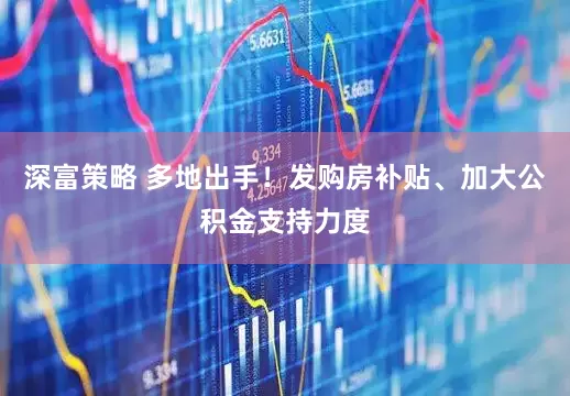 深富策略 多地出手！发购房补贴、加大公积金支持力度